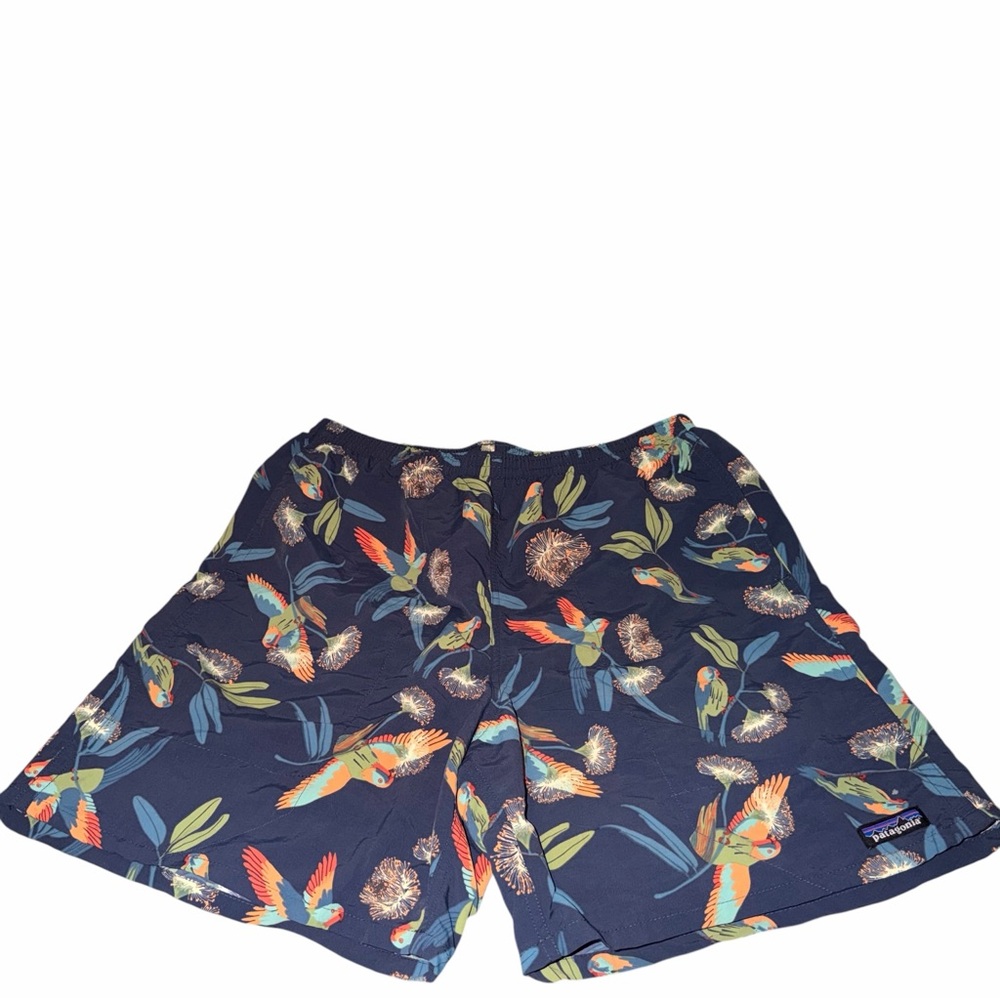 Patagonia Birds of Paradise Lined Swim Shorts Size Large